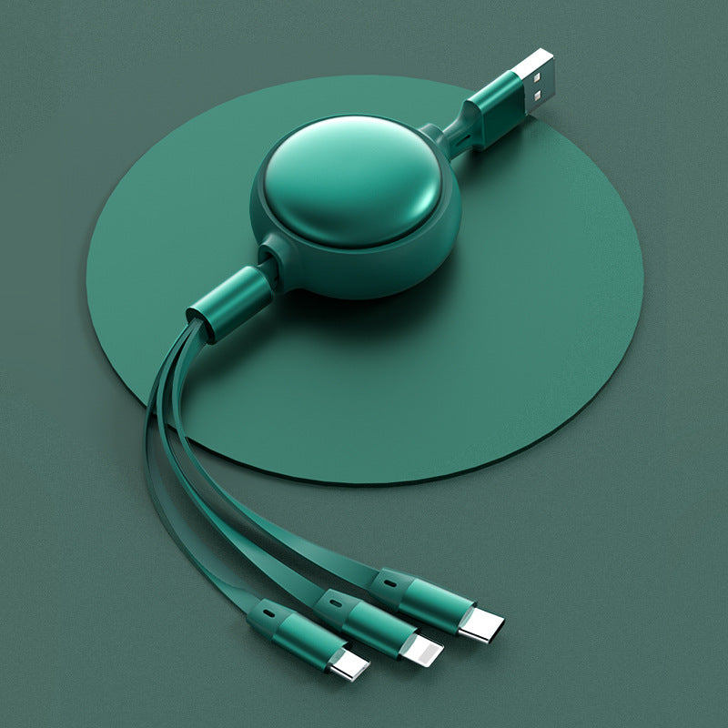 3 In 1 USB Cable Micro USB Type C Cable 3 In 1 Charging Cable