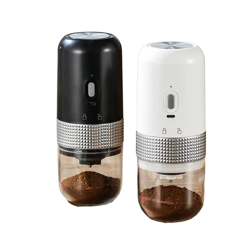 Electric Coffee Grinder Type C USB Charge Professional Ceramic