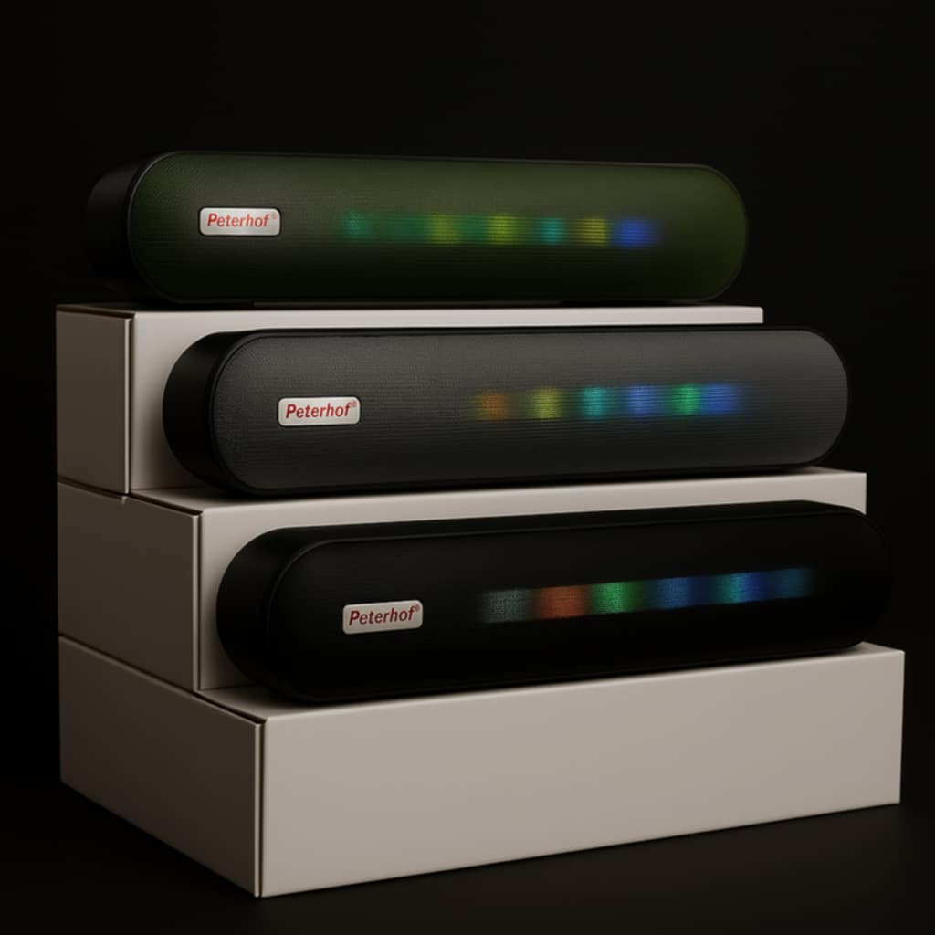 Bluetooth Speaker With Long LED Breathing Light