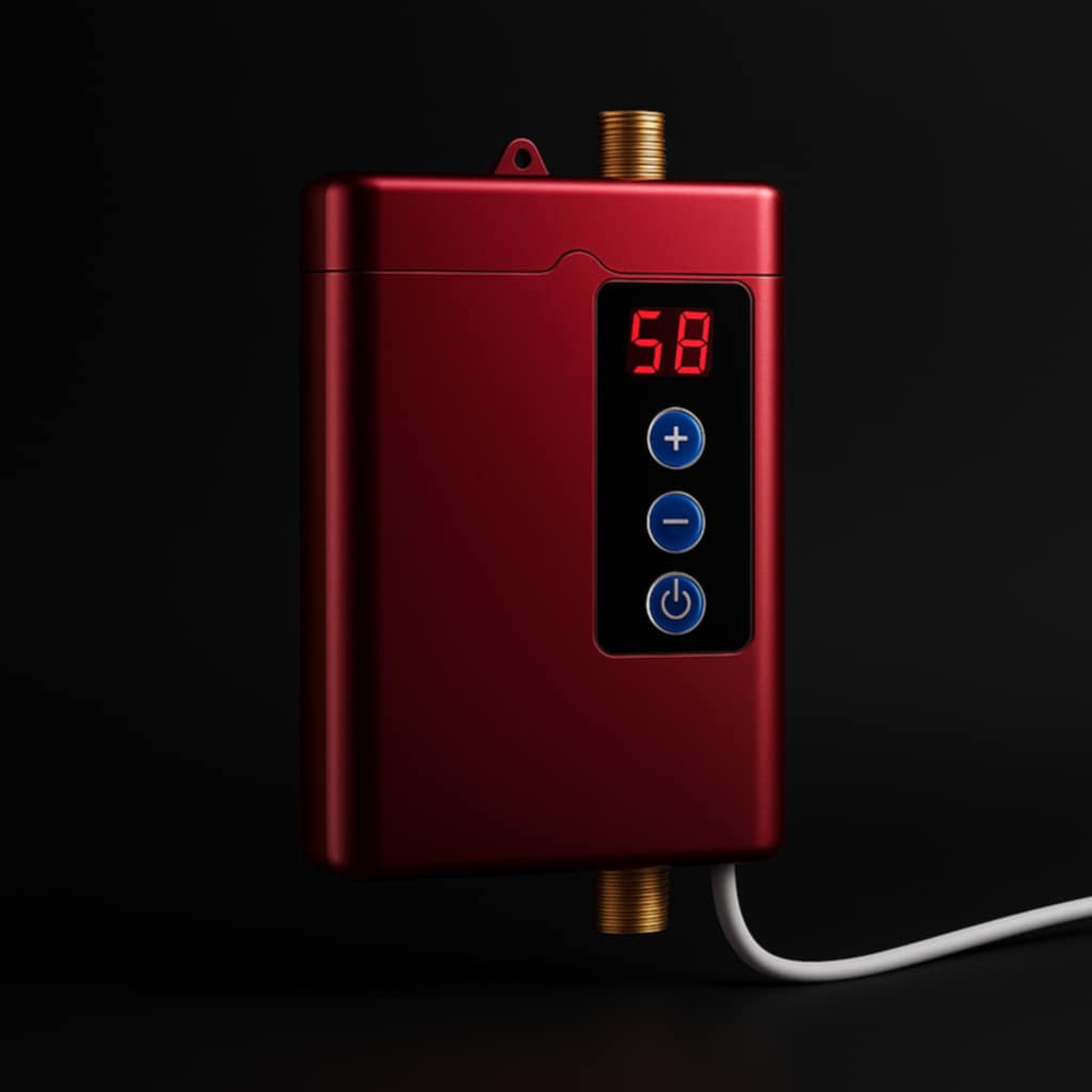 EU Plug 4000W Electric Water Heater With Remote Control Adjustable