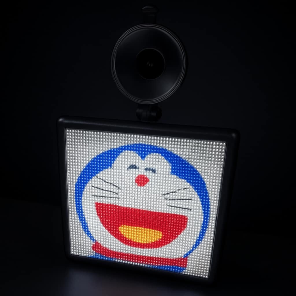 Full-Color Bluetooth Emoticon Car Led Display