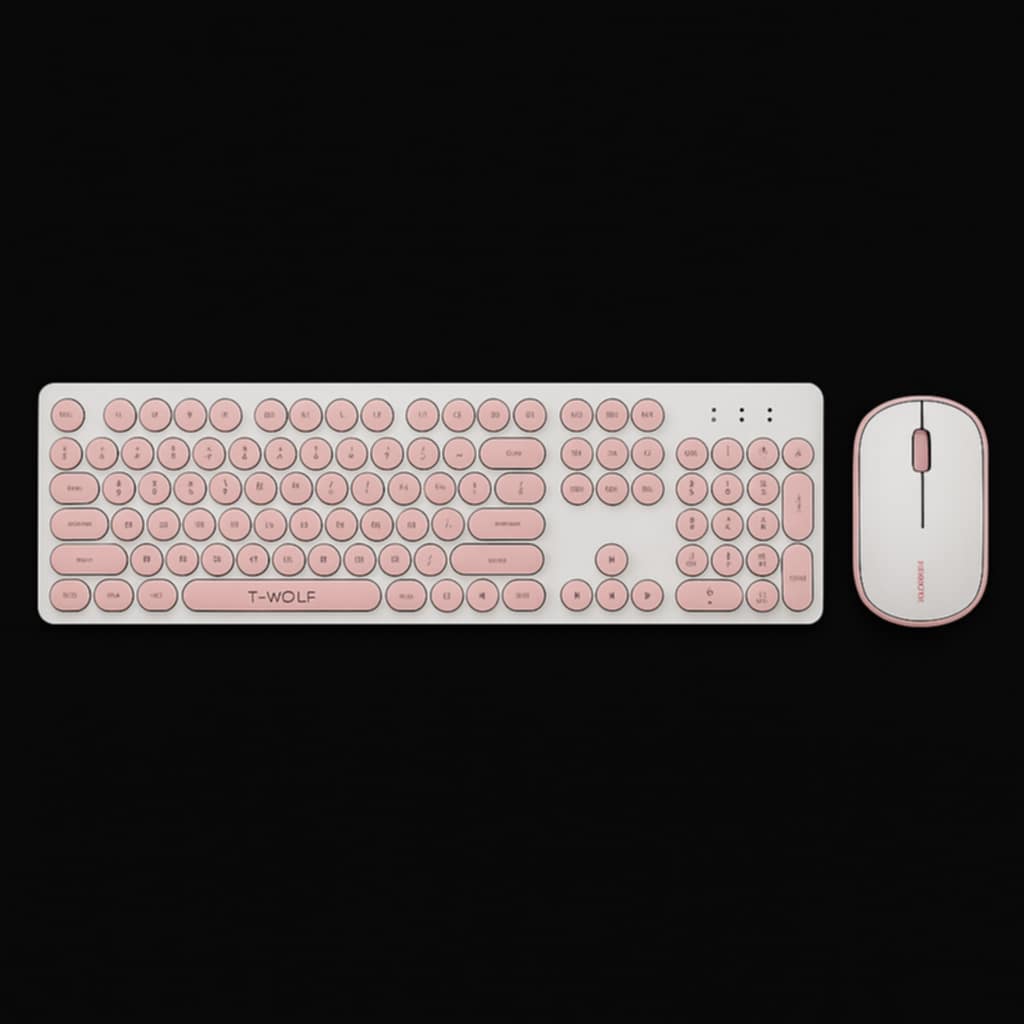 Wireless Set Keyboard And Mouse Office Notebook