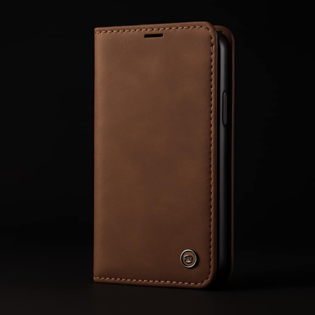 Luxury Magnetic Flip Wallet Case for iPhone 7, 8, X, 11, 12, 13