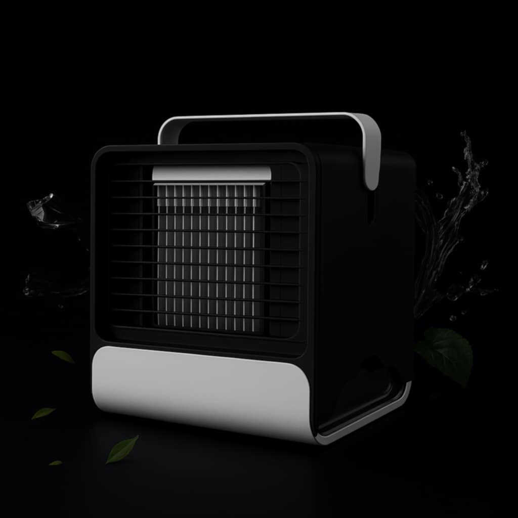 USB Mini Negative Ion Cool Fan Air Conditioner