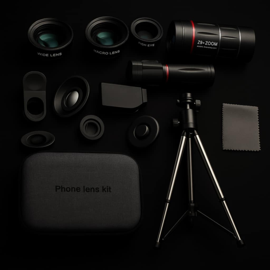 Dragon Bluetooth Ultra HD 28X Zoom Telescope Lens Tripod Kit