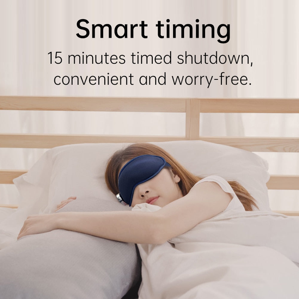 Wireless Smart 3D Eye Massager with Cooling & Heat Eye Mask Vibration