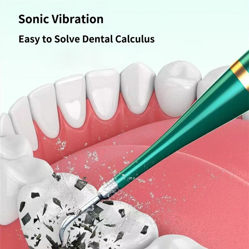 Smart Sonic Dental Scaler Electric Toothbrushes USB Rechargable Adults