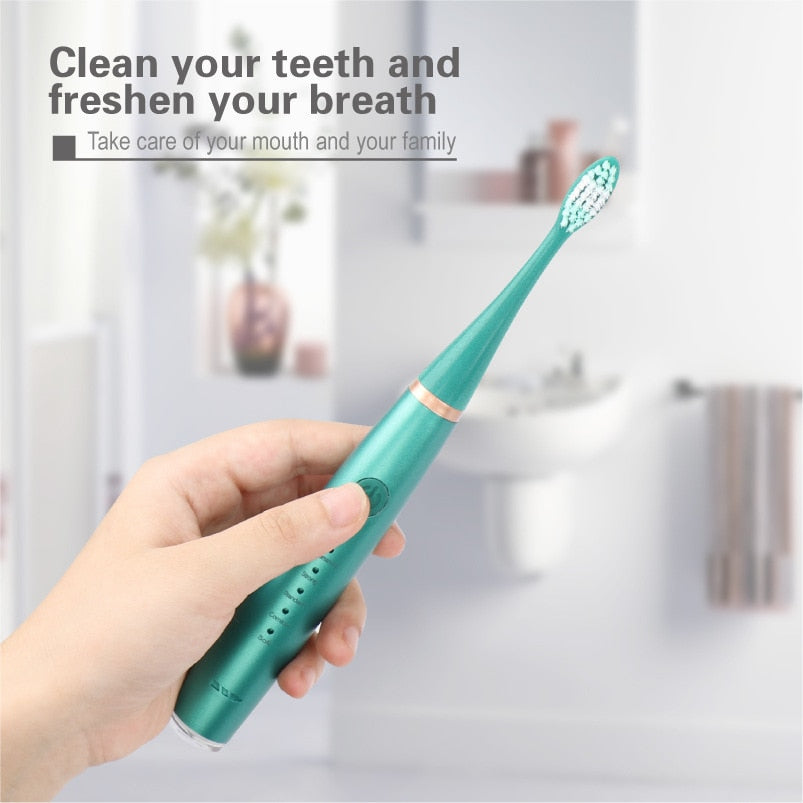 Smart Sonic Dental Scaler Electric Toothbrushes USB Rechargable Adults