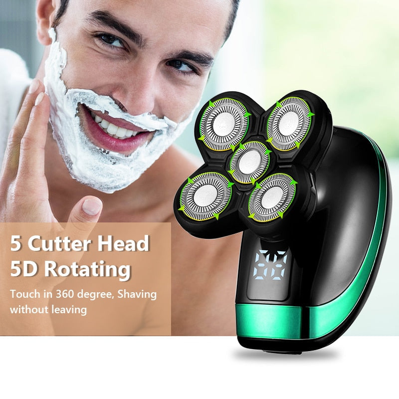 5 IN 1 Electric Razor Electric Shaver Rechargeable Shaving Machine
