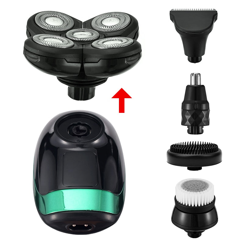 5 IN 1 Electric Razor Electric Shaver Rechargeable Shaving Machine