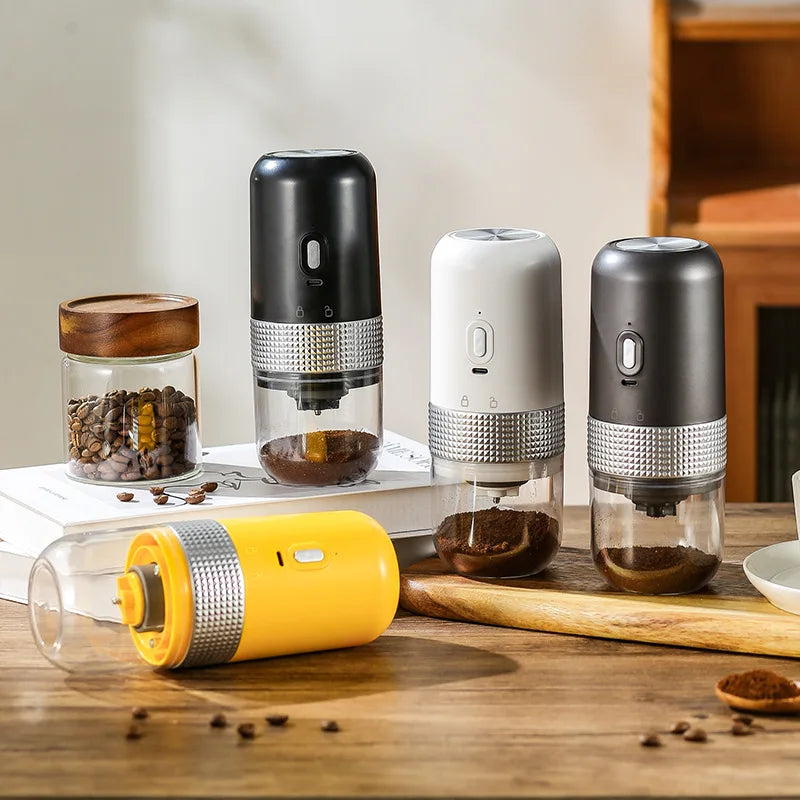 Electric Coffee Grinder Type C USB Charge Professional Ceramic
