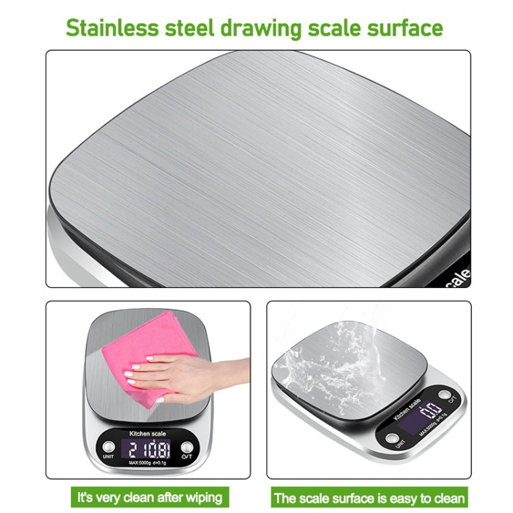 Small Multifunctional Kitchen High Precision Electronic Scale LCD
