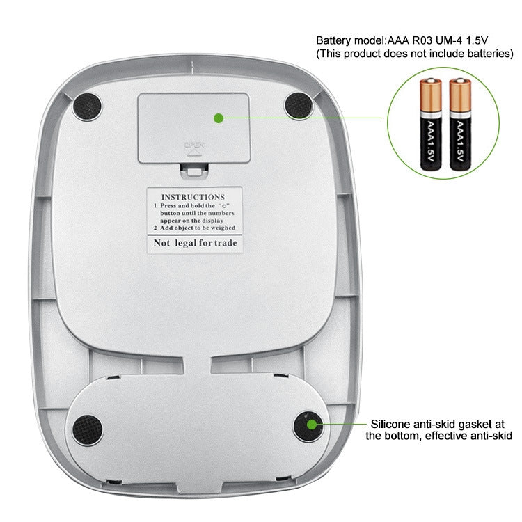Small Multifunctional Kitchen High Precision Electronic Scale LCD