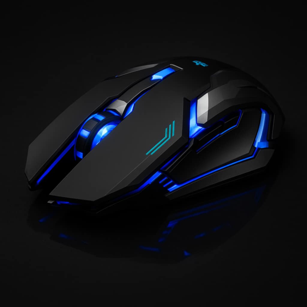 Ninja Dragon Stealth 7 Wireless Silent LED Gaming Mouse