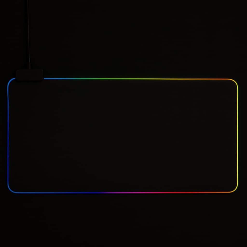 Ninja Dragons RGB Gaming 1 Touch Light Up Mouse Pad - Large Size