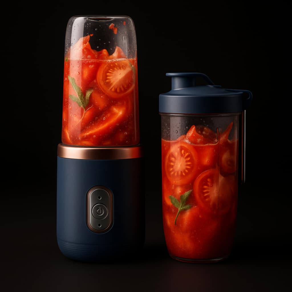 High Quality Twin Gear Portable Juice Blender