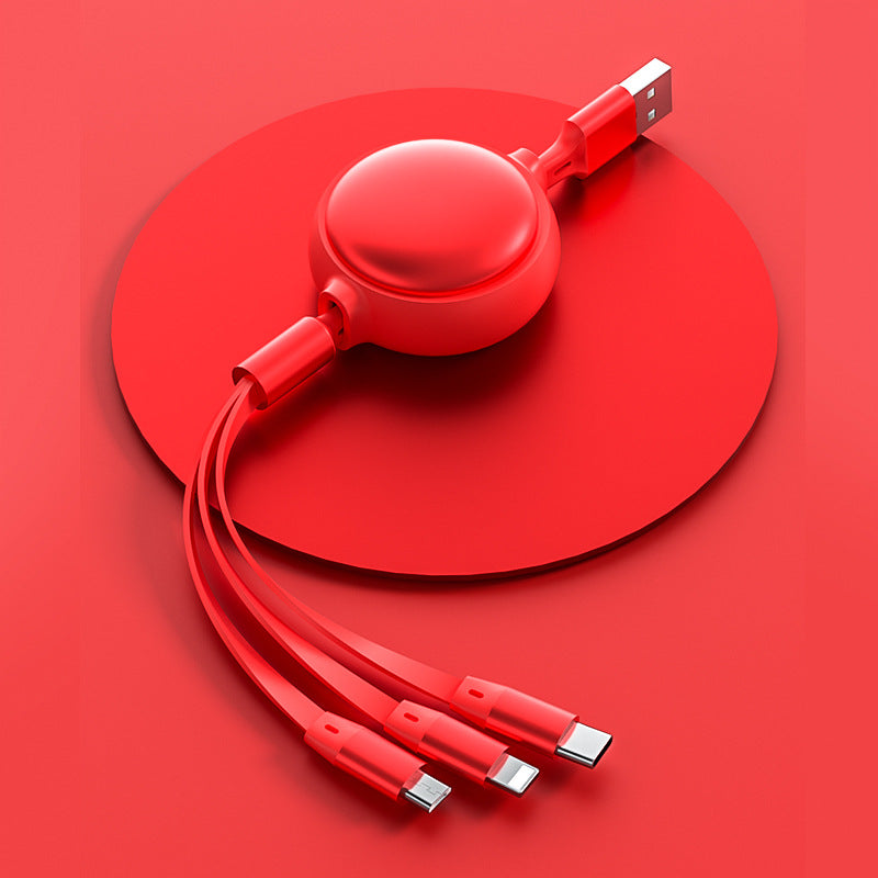 3 In 1 USB Cable Micro USB Type C Cable 3 In 1 Charging Cable