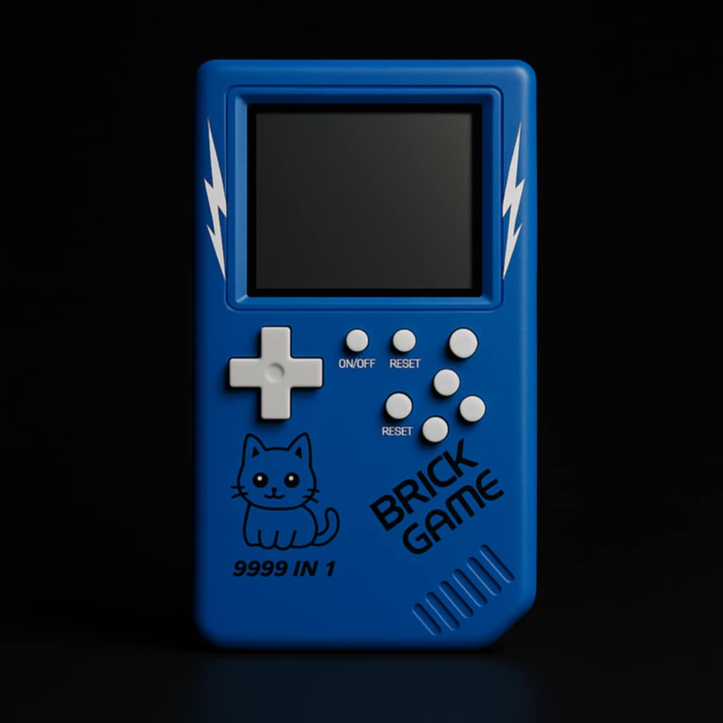 Retro Childhood Tetris Handheld Game Player