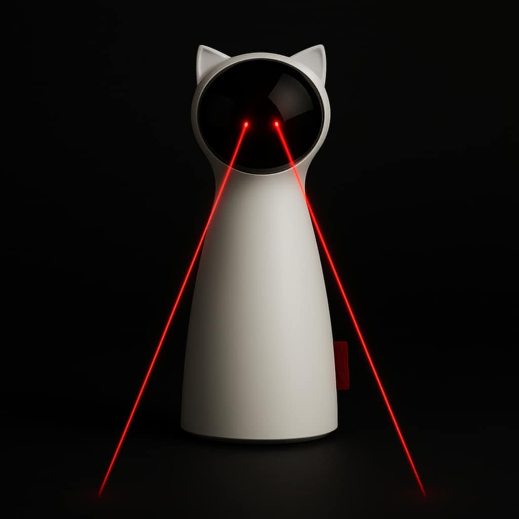 Creative Cat Pet LED Laser Funny Toy Smart Automatic