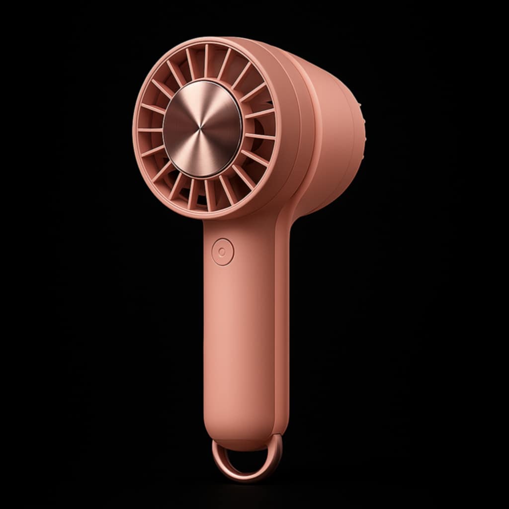 2000mAh Air Cooler Handheld Fan Rechargeable Mini Fan Portable Air