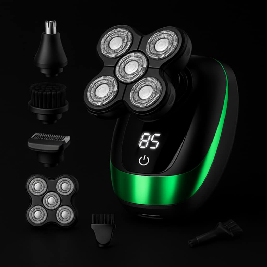 5 IN 1 Electric Razor Electric Shaver Rechargeable Shaving Machine