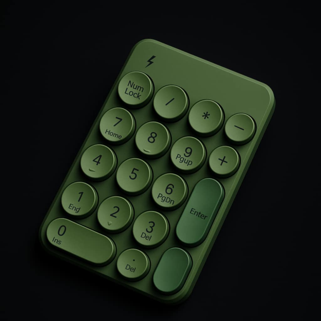 Wireless Bluetooth Small Digital Usb External Keyboard