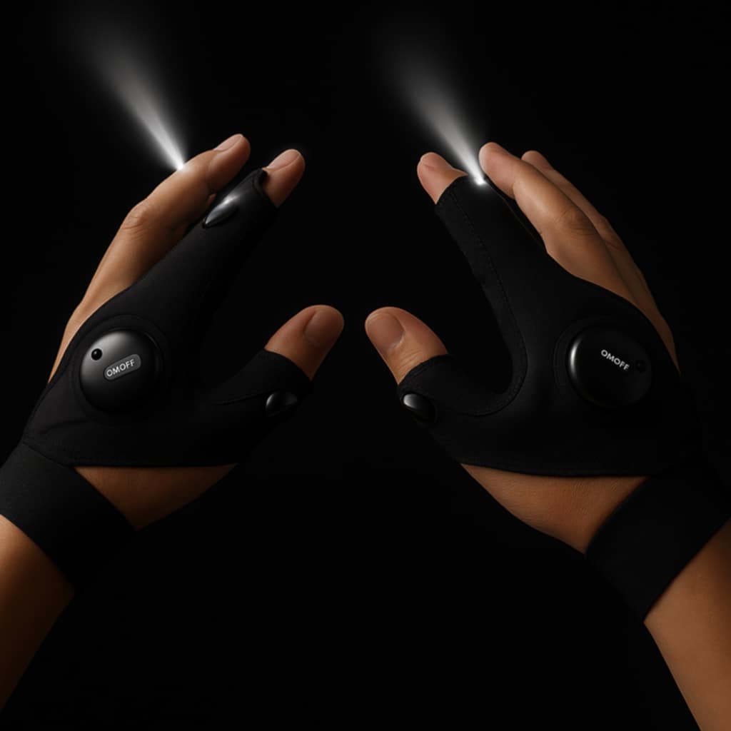 Flash Light LED Gloves Multipurpose