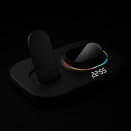 4 in 1 LED Wireless Charging Station