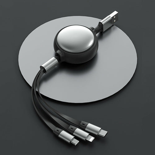 3 In 1 USB Cable Micro USB Type C Cable 3 In 1 Charging Cable