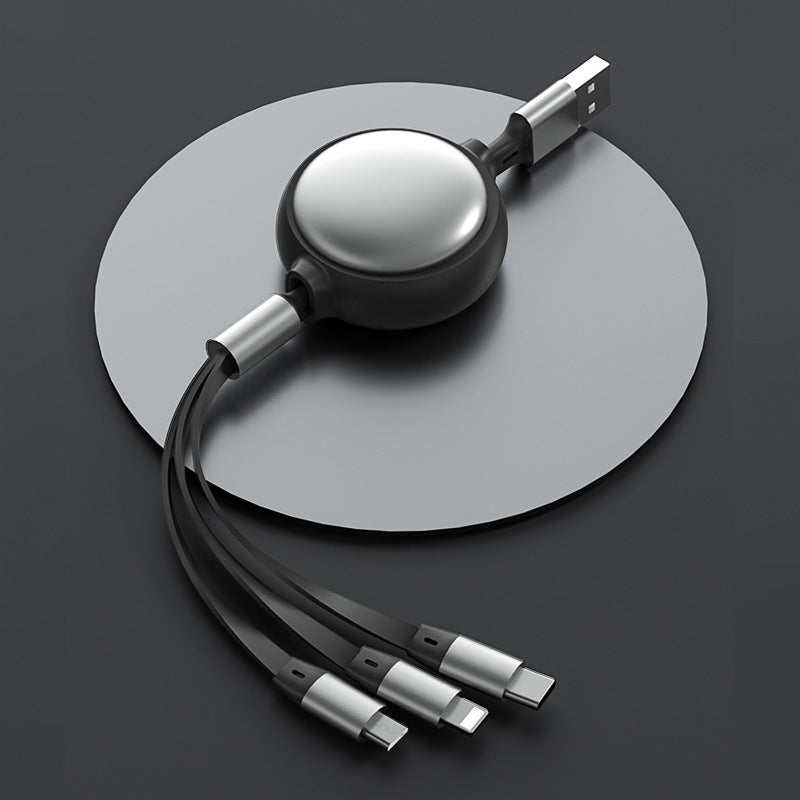 3 In 1 USB Cable Micro USB Type C Cable 3 In 1 Charging Cable