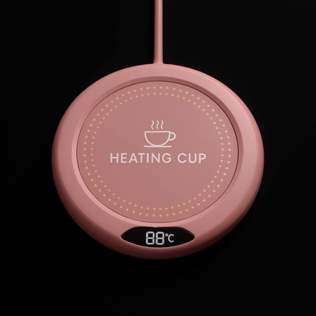 USB Smart Coffee Mug Warmer with Digital Display
