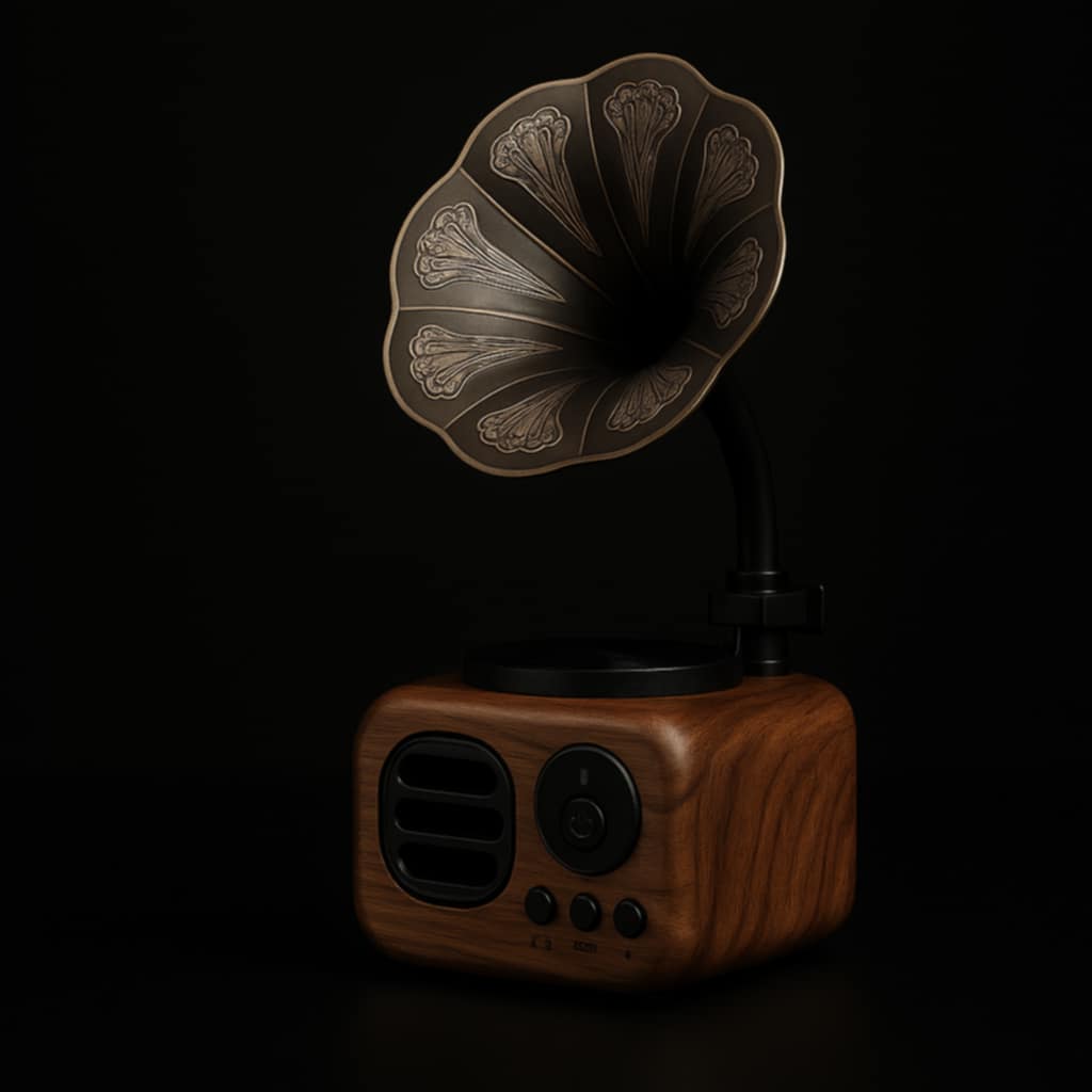 Retro Radio Wireless Mini Portable Bluetooth Stereo Speaker