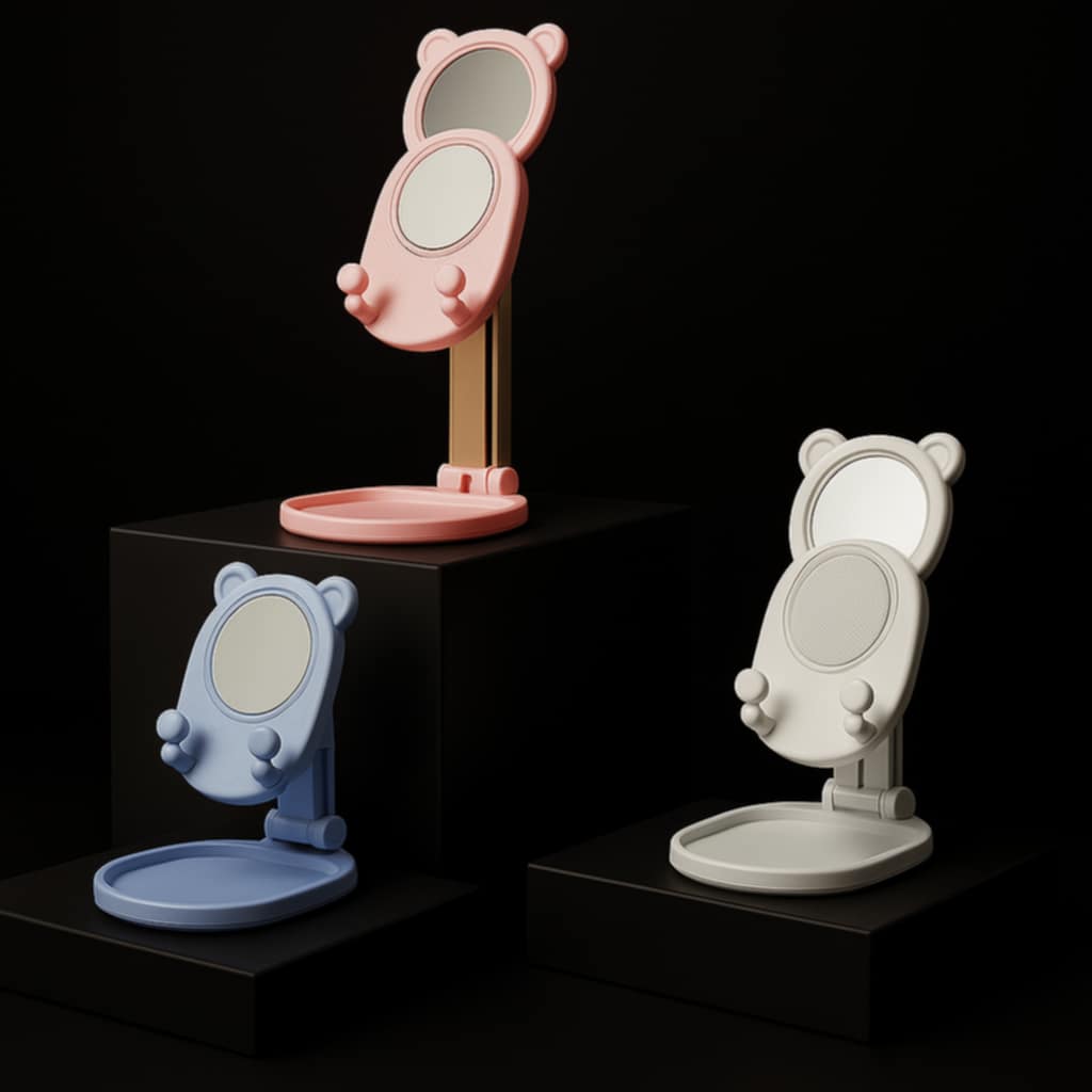 Compatible with Apple, Adjustable Desk Phone Holder